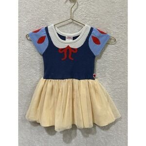 Disney Princess Snow White Sweater & Tutu Dress Size 3T Dress up Play